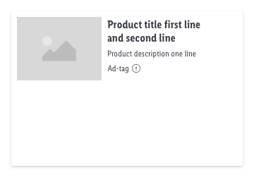 example: product tile