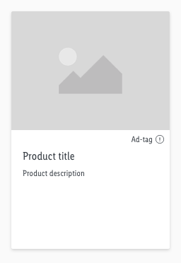 example: product tile