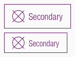 Secondary with icon